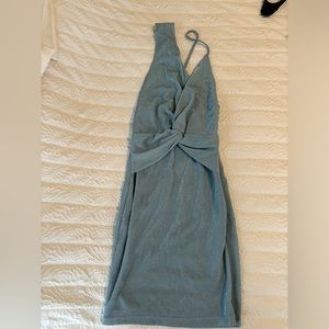 Revolve superdown shiny bodycon dress